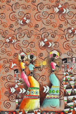 抽象印花华亿平台图片