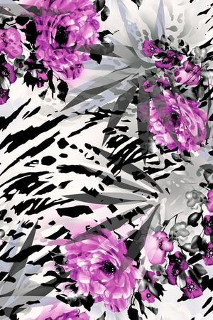 大牌风印花华亿平台图片