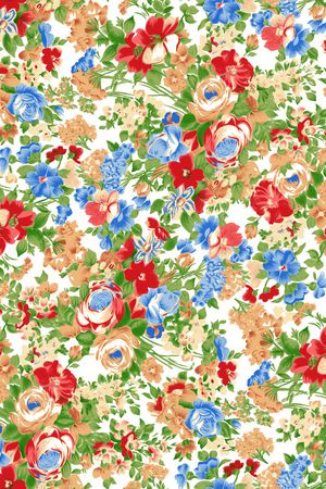 小碎花印花华亿平台图片