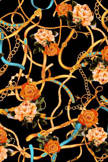 链条印花华亿平台图片