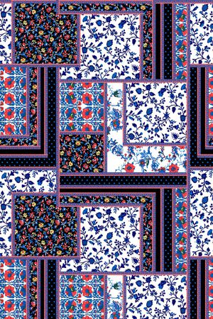 大牌风印花华亿平台图片