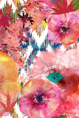 烂花华亿平台印花华亿平台图片