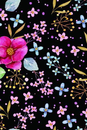 小碎花印花华亿平台图片