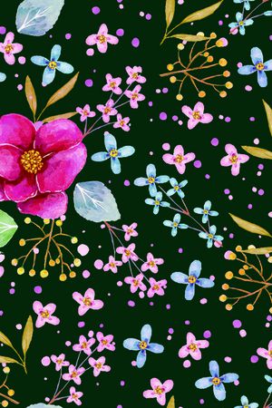 小碎花印花华亿平台图片