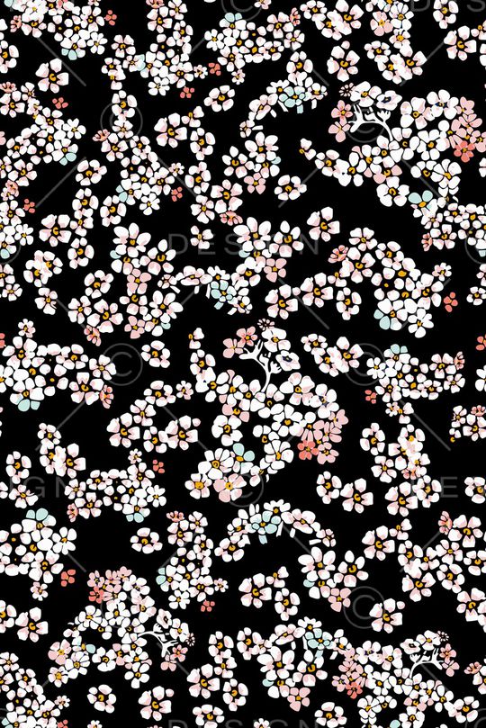 春夏华亿平台印花华亿平台图片