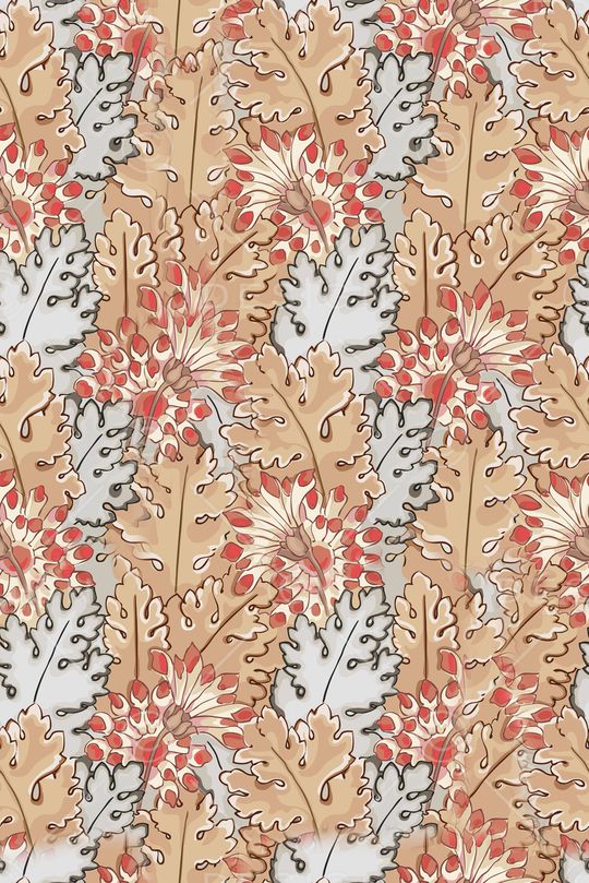 春夏华亿平台印花华亿平台图片