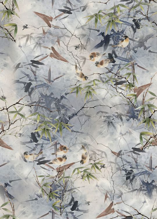 鸟/昆虫印花华亿平台图片