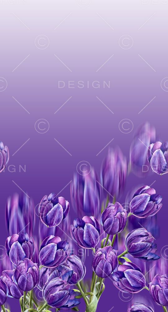 抽象花卉印花华亿平台图片