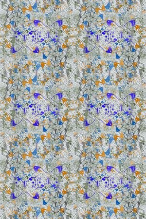 抽象印花华亿平台图片