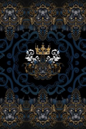 男装印花华亿平台图片