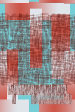 几何印花华亿平台图片