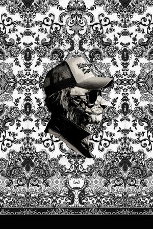 大牌男装印花华亿平台图片