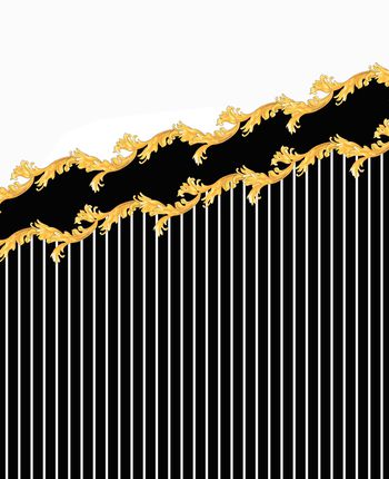 金属D&G花纹印花华亿平台图片