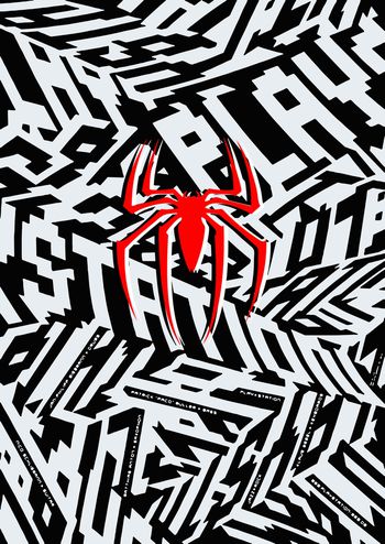 蜘蛛印花华亿平台图片