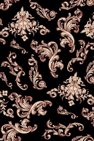 古典花纹印花华亿平台图片