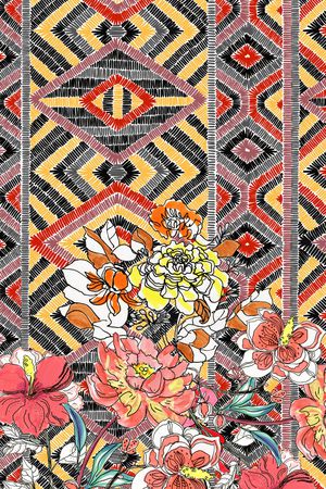 大花印花华亿平台图片