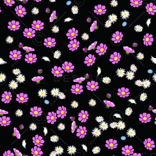 小碎花印花华亿平台图片