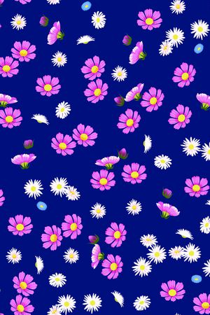 小碎花印花华亿平台图片