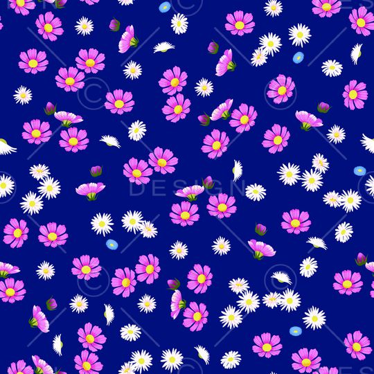 小碎花印花华亿平台图片