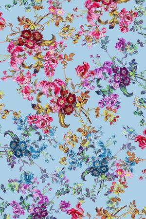 手绘印花华亿平台图片