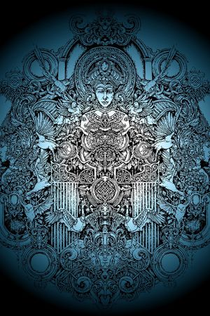 古典花纹印花华亿平台图片