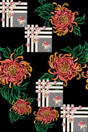 清爽印花华亿平台图片