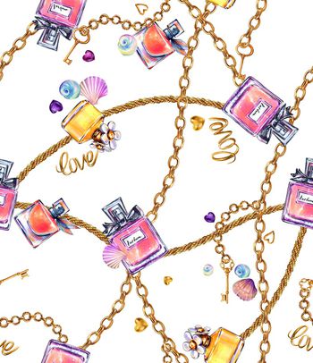 1198390-190416l链条香水瓶