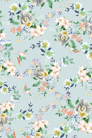 手绘印花华亿平台图片