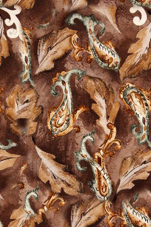 佩斯利印花华亿平台图片