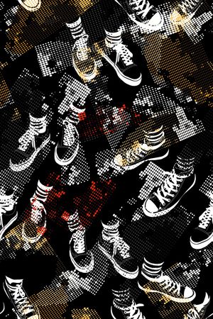 男装印花华亿平台图片