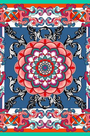 时尚印花华亿平台图片