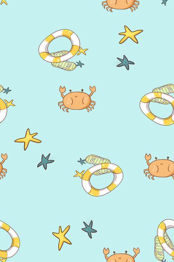 1198608-童装-求生圈凉鞋星星小螃蟹-1