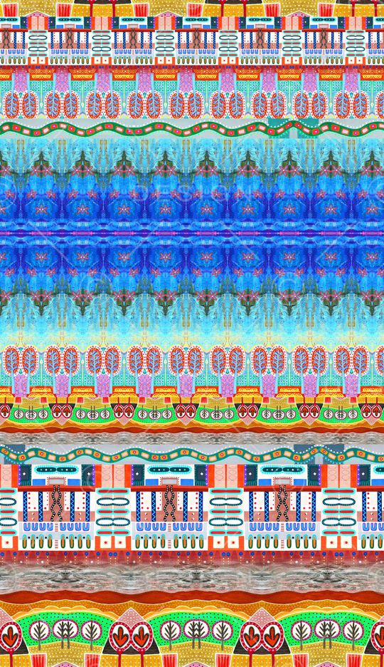 抽象印花华亿平台图片