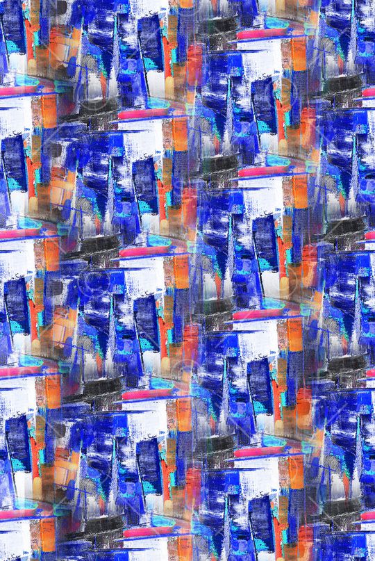 抽象印花华亿平台图片