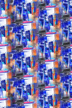 抽象印花华亿平台图片