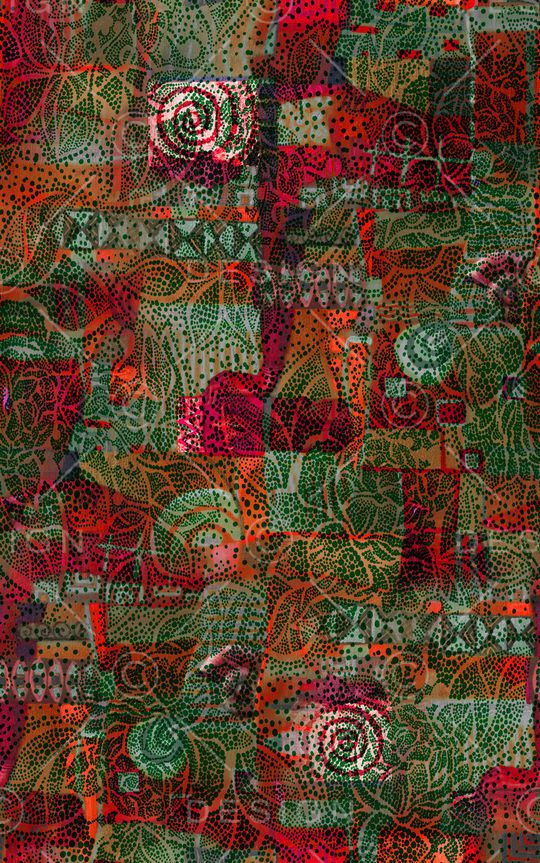 抽象印花华亿平台图片