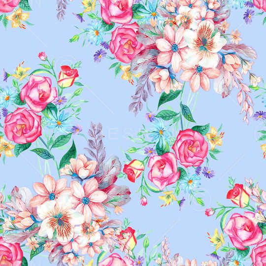 春夏华亿平台印花华亿平台图片