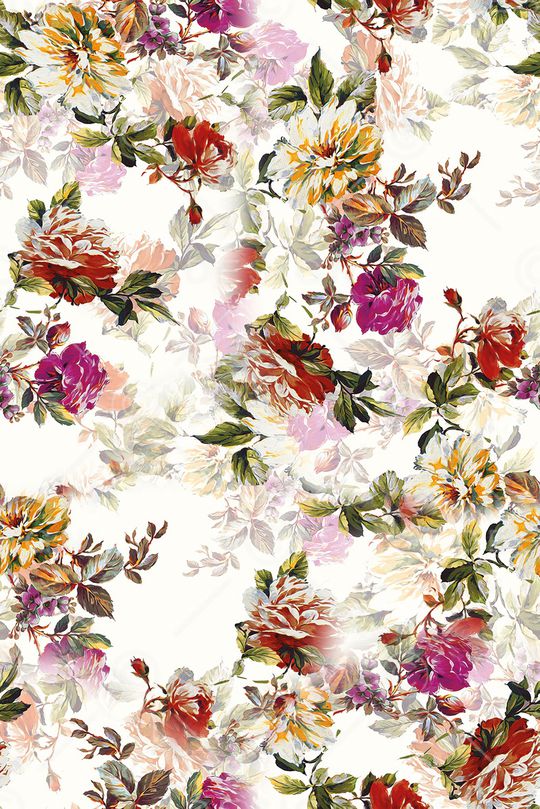 春夏华亿平台印花华亿平台图片