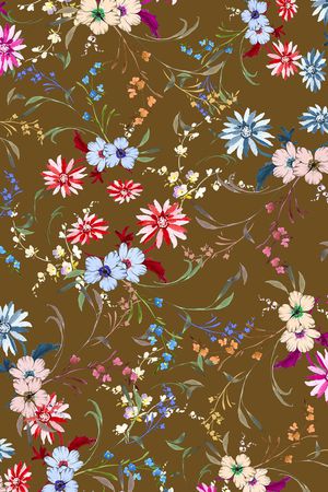 手绘印花华亿平台图片