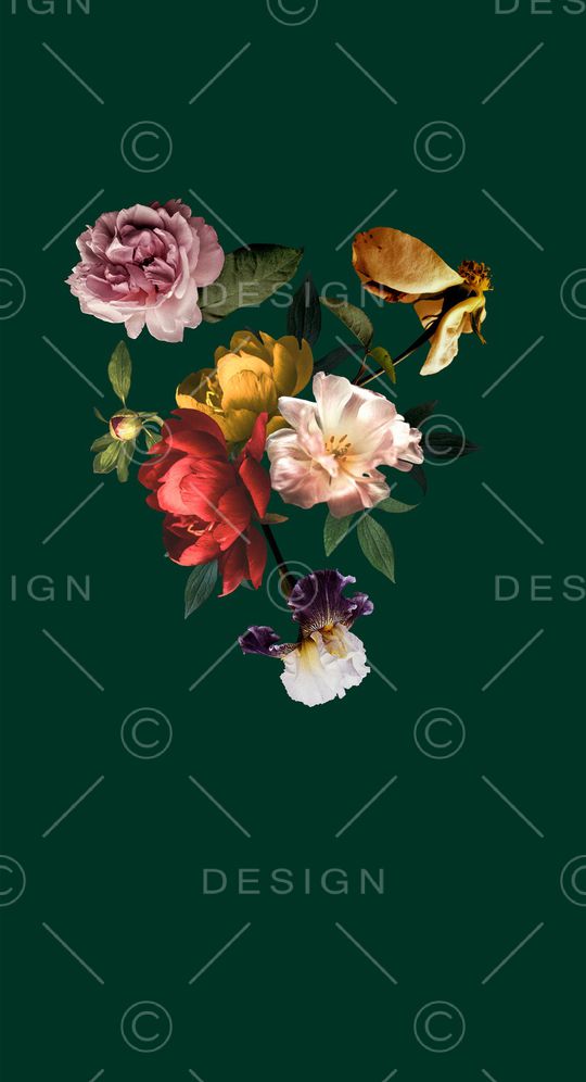 虞美人印花华亿平台图片