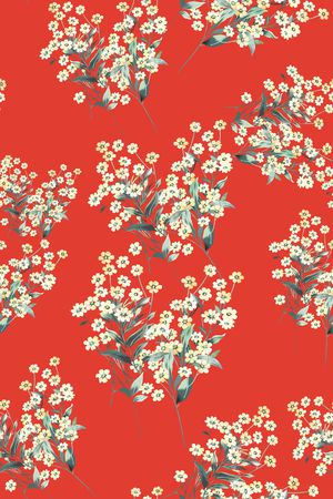 彩底花卉印花华亿平台图片