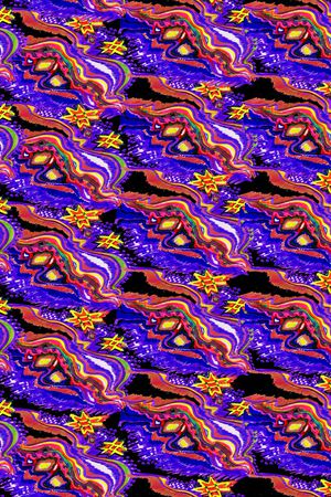 几何印花华亿平台图片