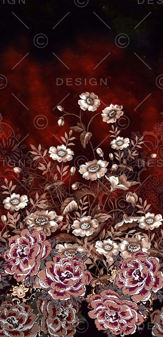 定位花印花华亿平台图片