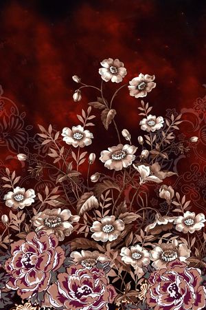 定位花印花华亿平台图片