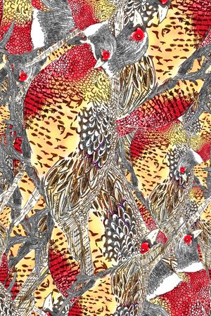 几何印花华亿平台图片