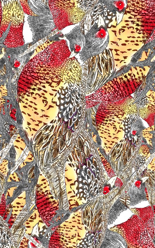 几何印花华亿平台图片