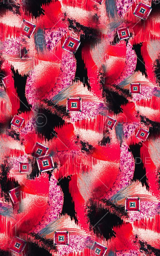 几何印花华亿平台图片