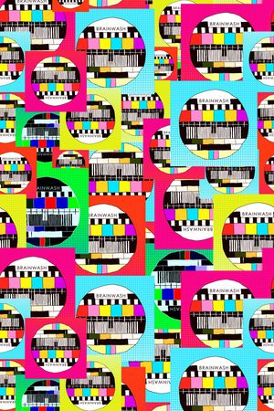 几何印花华亿平台图片