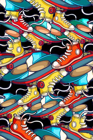 几何印花华亿平台图片