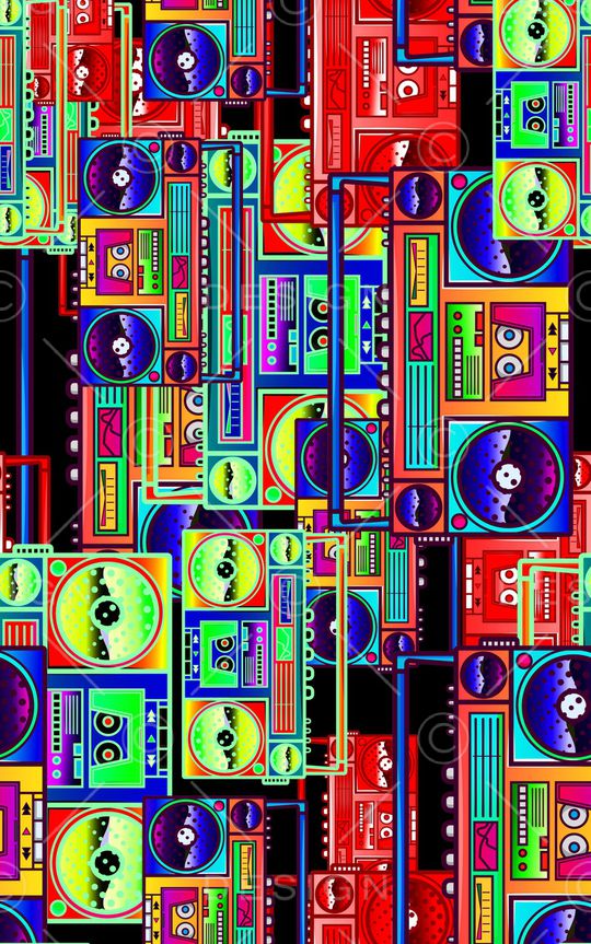 几何印花华亿平台图片